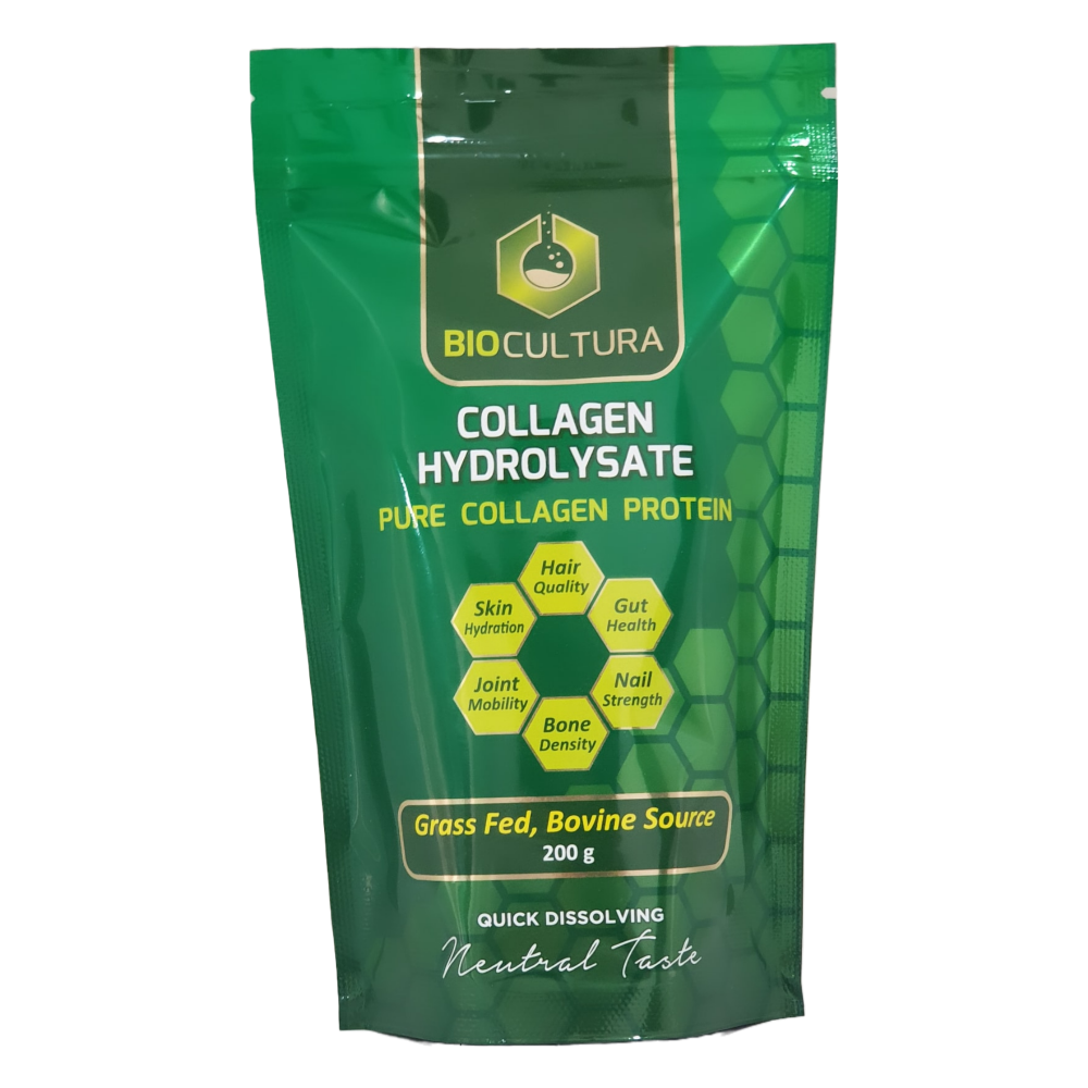 Bovine Collagen Powder 200g Pouch BioCultura