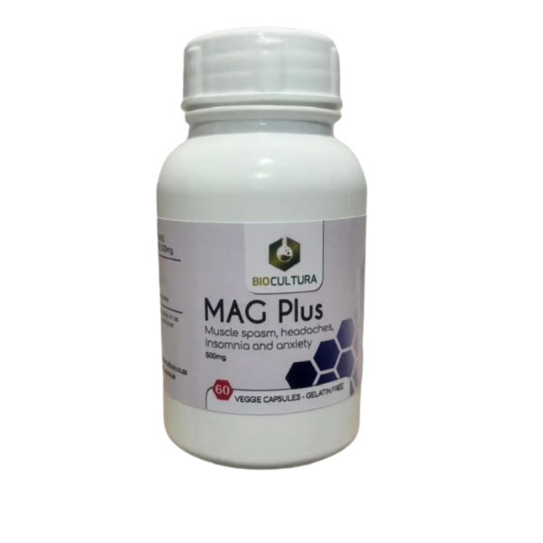 Mag Plus (Magnesium Glycinate) 60 Veggie caps